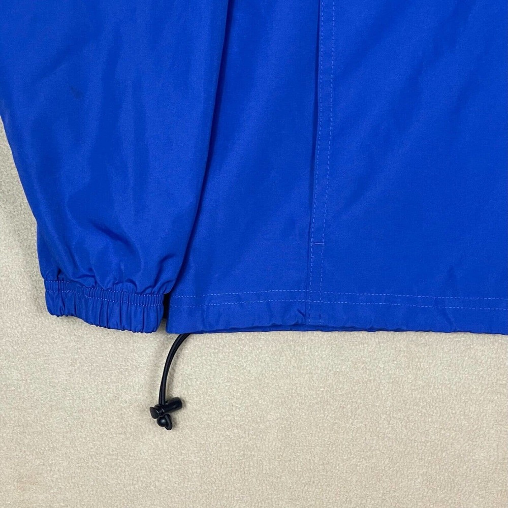 Champion 1/2 Zip Hoodie Windbreaker Rain Jacket Mens‎ S Blue Lightweight - Picture 3 of 12